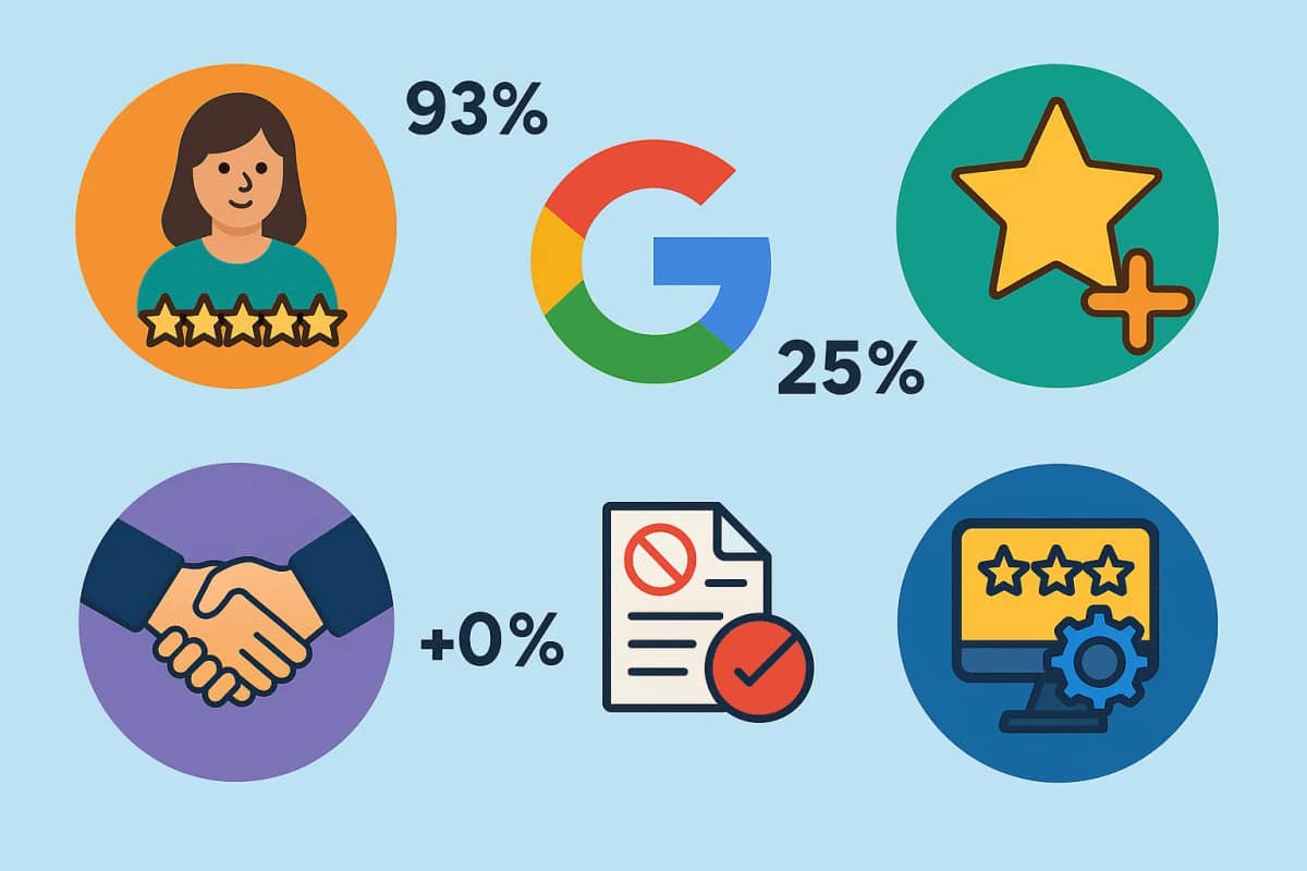 Bewertungsmanagement: Strategien für mehr positive Google-Rezensionen