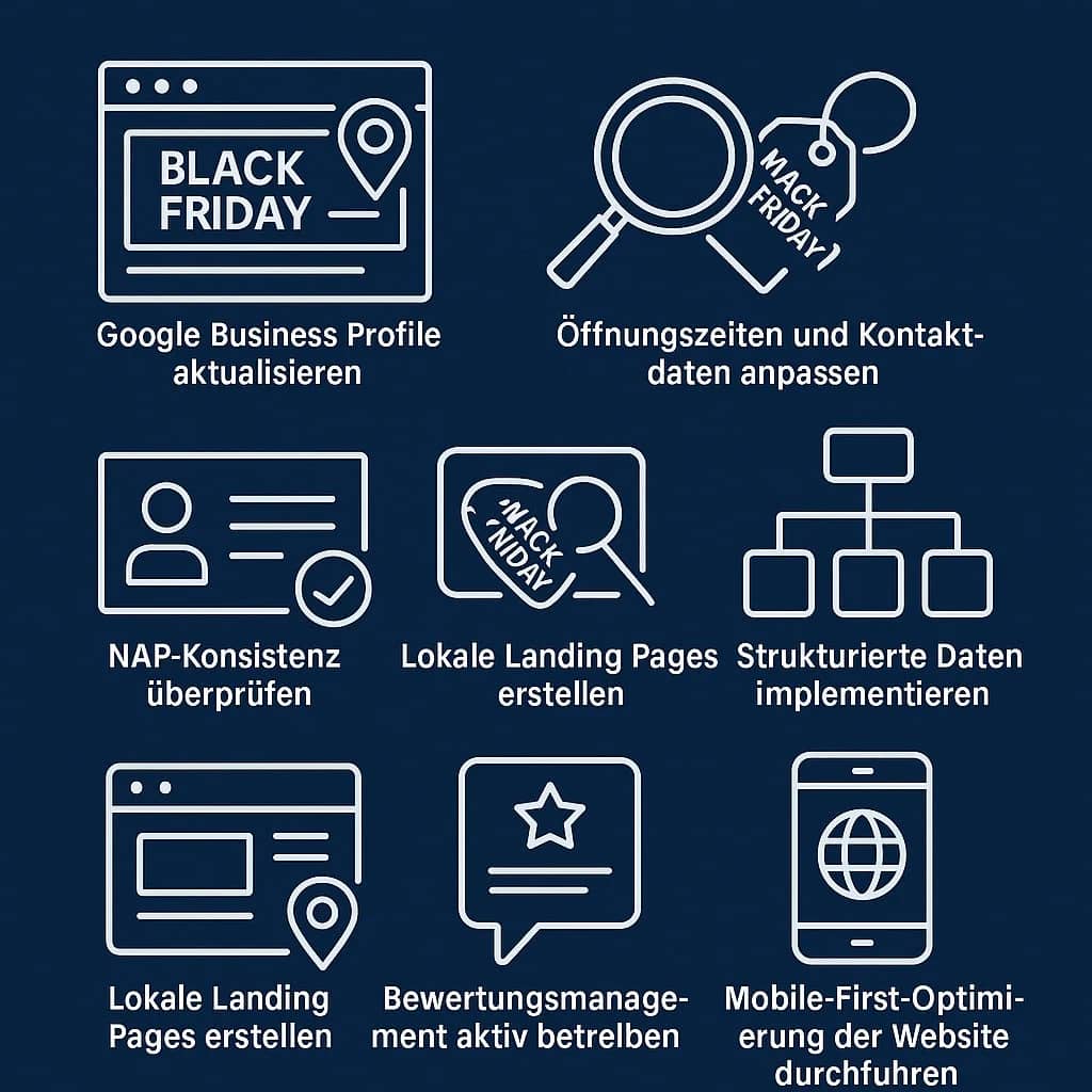 Black Friday Local SEO: 8 Last-Minute-Optimierungen