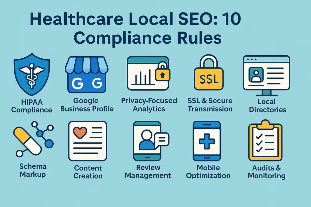 Healthcare Local SEO: 10 Compliance-Regeln
