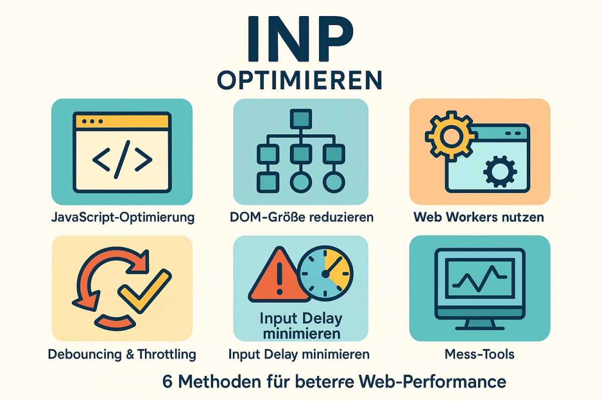 INP optimieren: 6 Methoden für bessere Web-Performance
