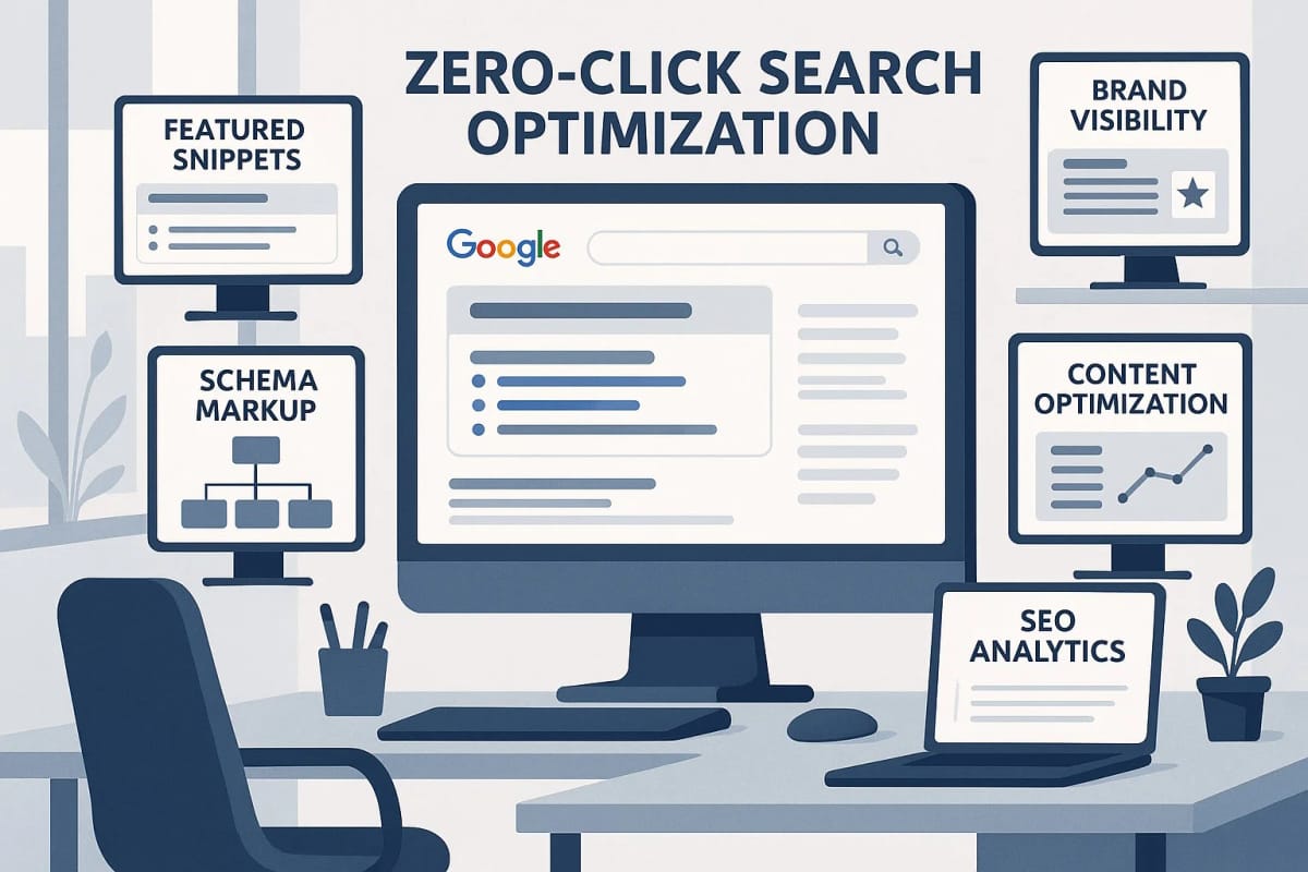 Zero Click Search Optimization