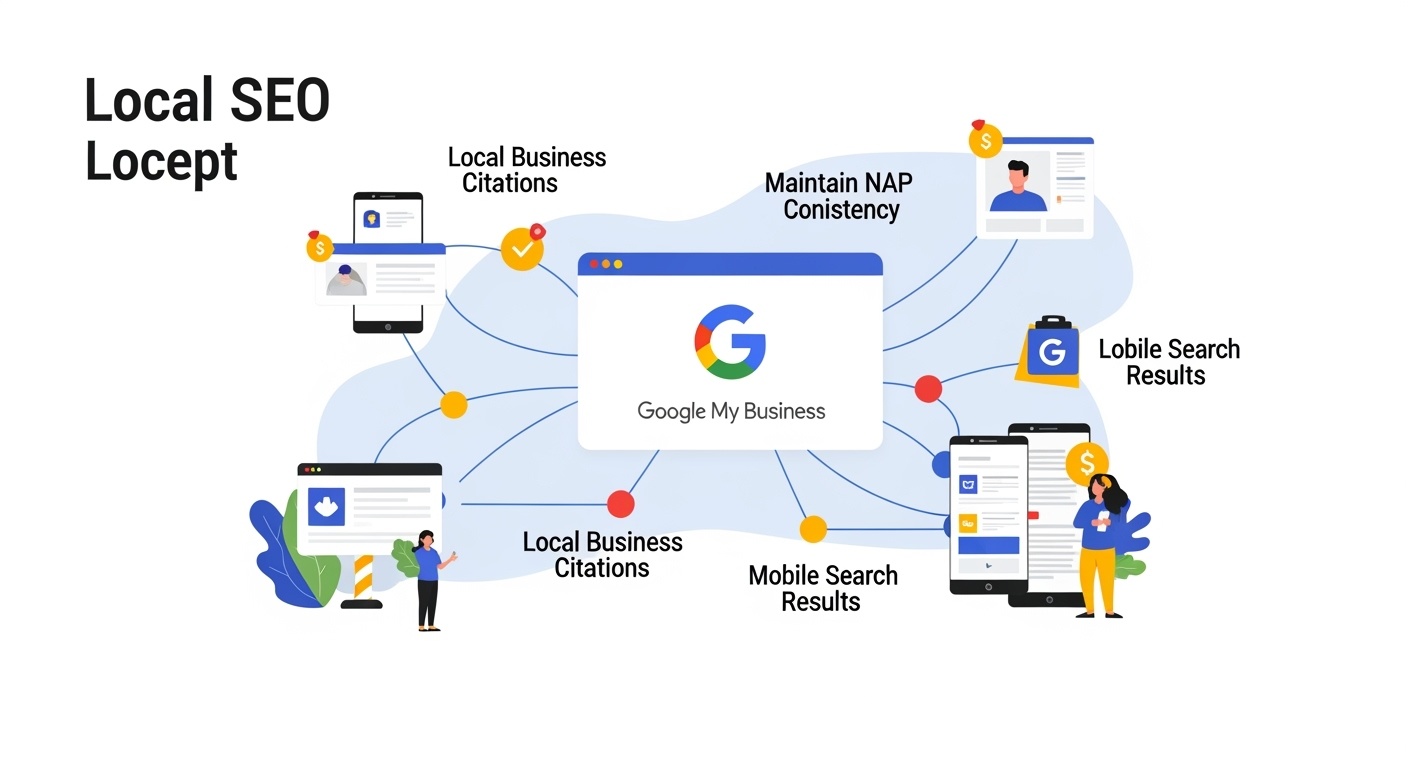 Local backlinks and citations