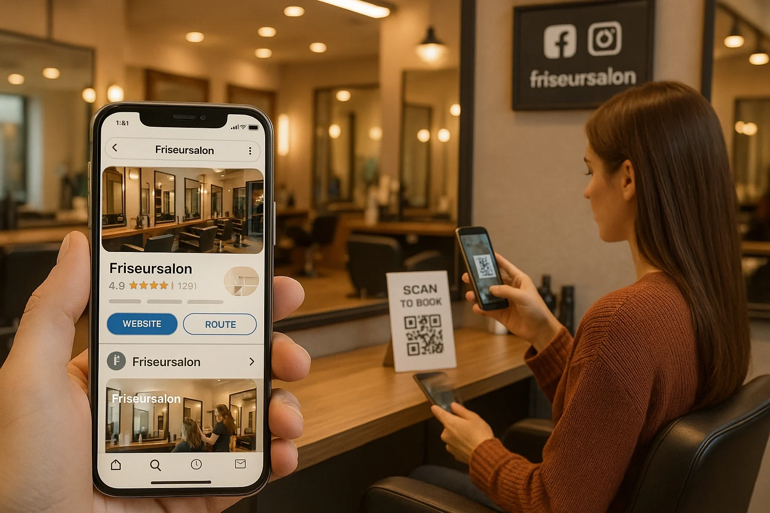 Lokales Marketing für Frisöre